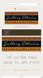 Mobile Screenshot of galleryethnica.com